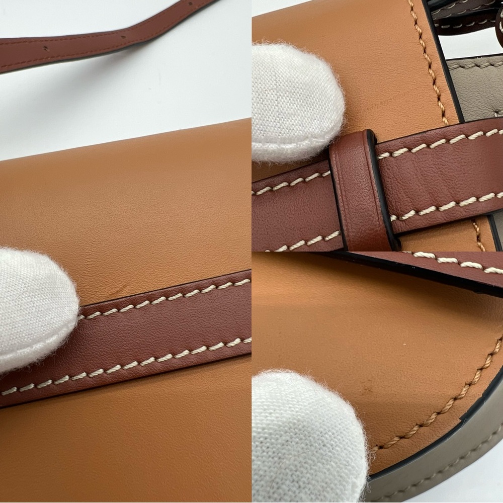 Authentic Loewe mini Gate dual bag in tricolors - Picture 17 of 17